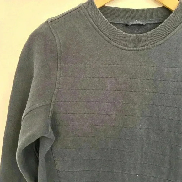 Lululemon Navy Blue Crewneck Sweatshirt  with Two Front Zippers S - Picture 3 of 11